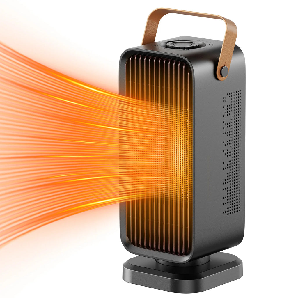 Heater for Home 1200W Fast Heating with Overheating&Tip-Over Protection Portable Electric Heater for Bedroom living Room